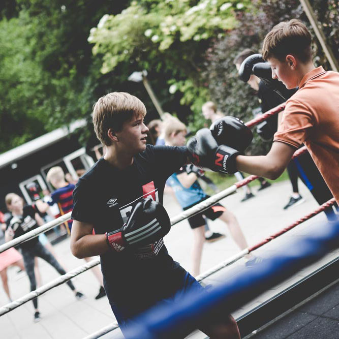 Interpersoonlijk Het kantoor Grommen Boksen voor kinderen en jeugd - The Jab Boxing